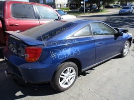 2002 TOYOTA CELICA GT BLUE 1.8L AT 2DR Z15023